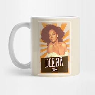 Vintage Aesthetic Diana Ross Mug